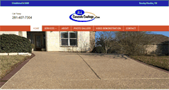 Desktop Screenshot of houstonconcretefinishingservice.com